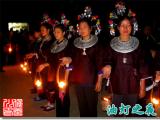 三江程阳八寨迷人油灯夜
