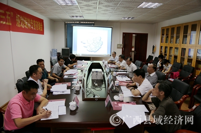 广西县域经济“十三五”规划编制专家咨询会在县促会召开