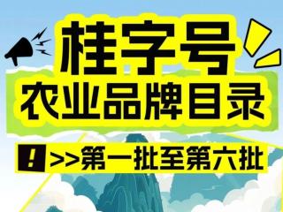 “桂字号”农业品牌目录(第一至六批)