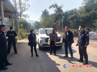 宁明:管控交通要道,筑牢防疫安全网